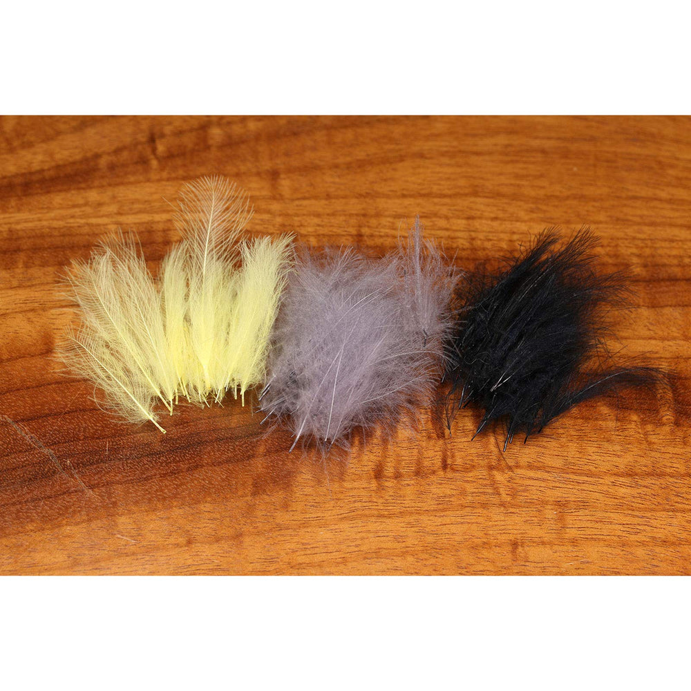 UV2 Spirit River Select CDC Rust feather for lifelike insect imitation and buoyant action