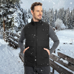 UVSAI heated vest chest heating pads provide targeted warmth