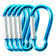 uxcell carabiner teal keychain clip design for versatile daily use