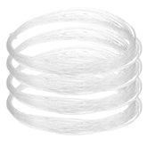 uxcell clear fishing line 236ft near-invisible cord for hanging decorations.