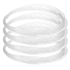 uxcell clear fishing line 236ft near-invisible cord for hanging decorations.