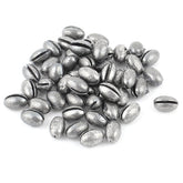 uxcell egg-shaped lead fishing weight for stable line casting in wind