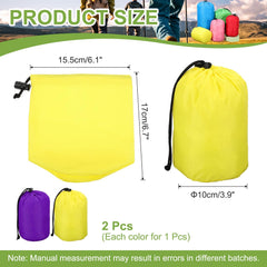 uxcell stuff sack rolled for compact storage ideal for backpacking
