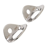 Uxsiya climbing bolts hanger 316 steel; durable two-piece anchor for secure climbs.