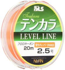 Uzaki Nissin Onilyu Tenkara Line orange – high visibility for precise casting.