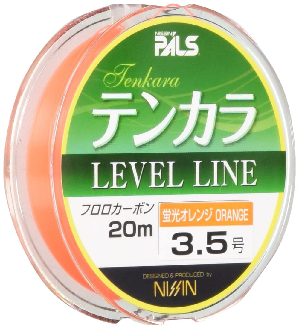 Uzaki Nissin Oniryu Line in orange fluorescent color for quick water visibility and precise targeting.