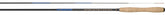Uzaki Nissin Pro Spec two-way tenkara rod extended for field versatility.