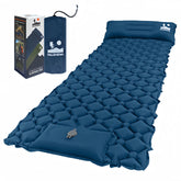 VALEHOWL ultralight sleeping pad folded compactly, ideal for backpacking and easy carry.