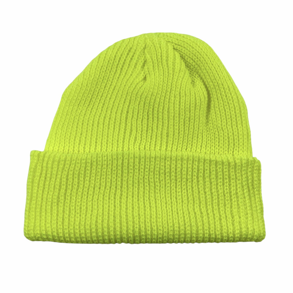 Vali Cali VC Neon Mini Fisherman Beanie, cuffed-fit, stylish warmth for daily wear