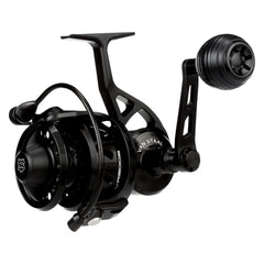 Van Staal VR spinning reel showcasing 6061 aluminum construction for light strength.