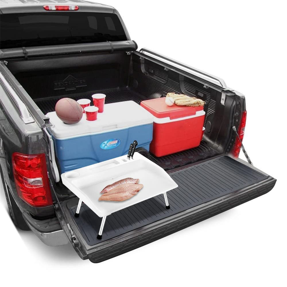 Vandue modern-home portable folding tailgate table, quick setup for on-the-go meals