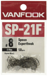 Vanfook 38897 Spoon Experthook in action shows precise gape for tiny bites