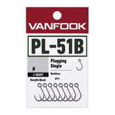 VANFOOK 39924 PL-51B close-up shows a sharp barbless hook for precise baiting.