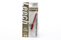 VANFOOK LL-12BL leather reach red lure offers worm like motion to attract trout