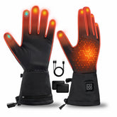 VanSmaGo heated gloves show full-hand warmth on the back of the hand, ideal for cold days outdoors.