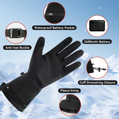 VanSmaGo heated gloves battery-pack emphasizes long-lasting, safe power for extended wear.