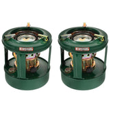 VANZACK 2Pcs portable kerosene stove camping setup for outdoor cooking