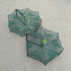 VANZACK 60x25 cm trap with 6 holes for efficient freshwater crawfish capture.
