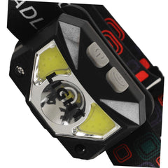 VANZACK headlamp adjustable headband provides secure, comfortable wear