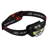 VANZACK headlamp with wide view for night activities