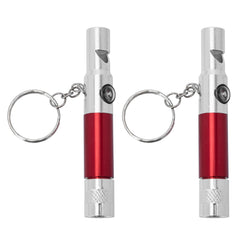 VANZACK survival keychain flashlight; compact carry for outdoor adventures.