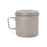 Vargo BOT XL titanium 1.1L pot demonstrates ultralight backcountry cooking potential.