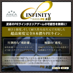 Long-distance casting with VARIVAS Infinity PE x8