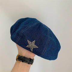 VASTLUCKY convertible denim hat delivers shade and a Western-inspired look.