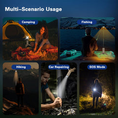VATION LIGHTING 10500mAh rechargeable lantern powers devices as a mobile power bank.