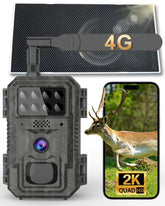 Vatony 4G cellular trail camera front view for remote wildlife scouting