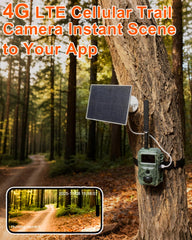 Vatony night vision up to 100ft captures nocturnal activity.