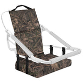 VavoStocks tree stand seat cushion detail shows thick padding for all-day comfort.