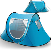 VaygWay pop-up tent opens instantly for easy beach shade