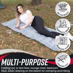 VaygWay soft cotton cushion providing comfortable support for adults or kids.