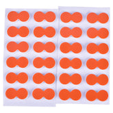 VBESTLIFE 24Pcs EVA fly floats orange pack improve bite sensitivity.