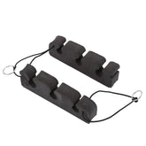 Vbestlife 2Pcs Fishing Rod Car Stand mounted in a car