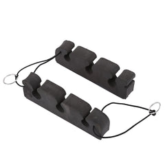 Vbestlife 2Pcs Fishing Rod Car Stand mounted in a car