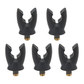 VBESTLIFE 5Pcs rod rest head side view showing durable silicone grip for stable support.