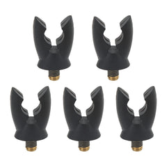 VBESTLIFE 5Pcs rod rest head side view showing durable silicone grip for stable support.