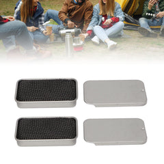 VBESTLIFE alcohol stove folding design enables compact packing and quick setup.