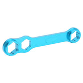 VBESTLIFE DIY fishing reel wrench with blue handle for durable on-spot maintenance.
