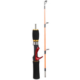 Vbestlife ice fishing rod 52cm with rail, ideal for quick shore catches.