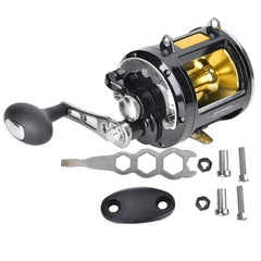 VBESTLIFE TR12000 front view with all-metal trolling reel