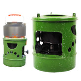 VEAREAR 10-Wick kerosene stove top view for portable outdoor cooking