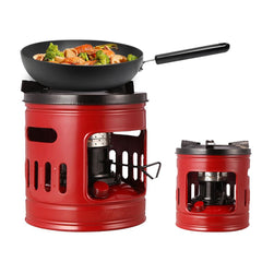 VEAREAR kerosene stove with 10-wicks for efficient outdoor cooking