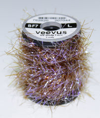 Veevus Large Body Fuzz 7 UV Brown Stone for UV light reactive body texture in crafts