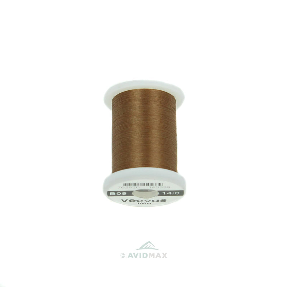 Veevus Thread close-up reveals fine texture for smooth dubbing and strong, reliable fly ties.