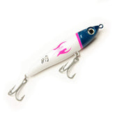 VENSE El Dinamico Lure front view highlighting surface action and color design