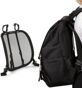 VentaPak ventilation backpack spacer front view shows airflow between pack and back.