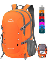 Venture Pal 40L backpack folded compactly for travel storage and packing.